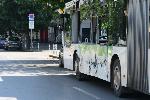 София - катастрофа между трамвай и автобус