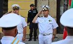 Варна - Посрещане на румънски контрадмирал