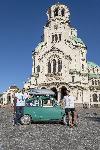 София - Околосветски пътешественик с автомобил Zastava 750 L