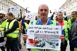 Протест на пътните строители
