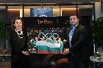 София - Награждаване на олимпийските шампиони по художествена гимнастика
