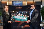 София - Награждаване на олимпийските шампиони по художествена гимнастика