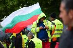 София - протест пътни строители