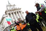 София - протест пътни строители