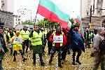 София - протест пътни строители
