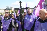 София - Протест на ТЕЦ "Мини Марица Изток"