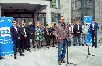 Бургас - Предизборна кампания на ГЕРБ - СДС