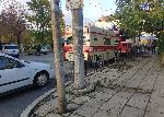 София - Противопожарна техника пред Пета градска болница