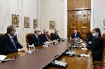 София – Среща на президента със служебните министри