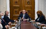 София – Среща на президента със служебните министри