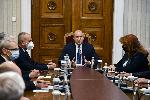 София – Среща на президента със служебните министри