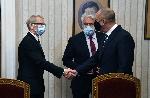 София – Среща на президента със служебните министри