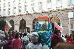 София - Протест на родители против тестването на децата