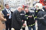 София - Пожар в бившето заведение "Син сити" - Площад "Възраждане"