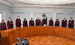 София - Церемония по приемане на нови конституционни съдии - Конституционен съд - Президент