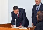 София - Церемония по приемане на нови конституционни съдии - Конституционен съд - Президент