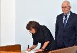 София - Церемония по приемане на нови конституционни съдии - Конституционен съд - Президент