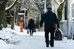 София - непочистени тротоари в София