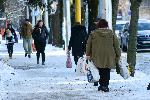 София - непочистени тротоари в София