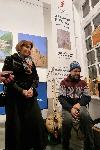 Аржентинската художничка Силвана Киоца представи свои творби в София под музикалния съпровод на Пабло делла Маджора