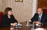 София - Президентът се среща с БСП - Консултации