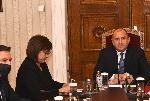София - Президентът се среща с БСП - Консултации