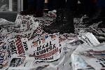 София - министерство на културата - протест в подкрепа на Вестник Труд