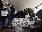 София - министерство на културата - протест в подкрепа на Вестник Труд