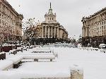 София - зимна обстановка