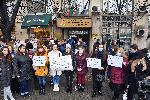 София - Протест пред здравното министерство - Медици и студенти - Болница Лозенец