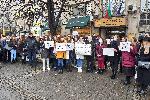 София - Протест пред здравното министерство - Медици и студенти - Болница Лозенец