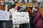 София - Протест пред здравното министерство - Медици и студенти - Болница Лозенец