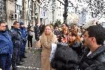 София - Протест пред здравното министерство - Медици и студенти - Болница Лозенец