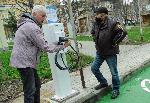 Бургас - колонки за зареждане на електромобили