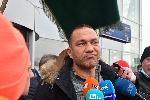 София - Кубрат Пулев се завърна от САЩ