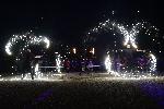 Палячи Варна представиха грандиозно огнено шоу на втория ден на Мини арт фест Коледа 11 1/2
