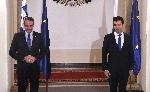 Кирил Петков се срещна с гръцкия премиер Кириакос Мицотакис