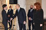 София - ЦИК - Връчване на удостоверения на Румен Радев и Илияна Йотова