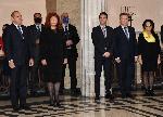 София - ЦИК - Връчване на удостоверения на Румен Радев и Илияна Йотова