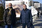 СОФИЯ - Мостът на влюбените зад НДК - Фотоизложба за 12 години от старта на `Експедиция България`