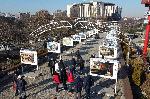 СОФИЯ - Мостът на влюбените зад НДК - Фотоизложба за 12 години от старта на `Експедиция България`