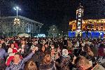 Плевен - посрещане на Нова година на площада
