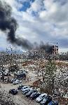 Горя изолация на сграда до София тех парк, има обгазен(НОВИ СНИМКИ)