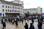 София -  протест срещу зеления сертификат