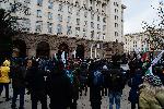 София -  протест срещу зеления сертификат