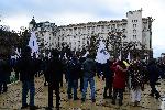 София -  протест срещу зеления сертификат