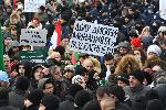 София -  протест срещу зеления сертификат