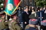 Инаугурация на президента пред паметника на Незнайния воин