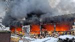 София - Пожар в промишлена сграда в квартал Дружба