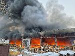 София - Пожар в промишлена сграда в квартал Дружба